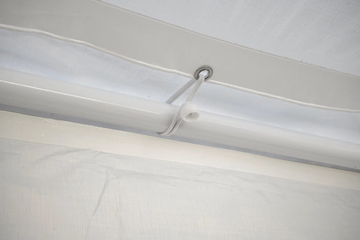 12' x 30' White Canopy Enclosure Kit J2482