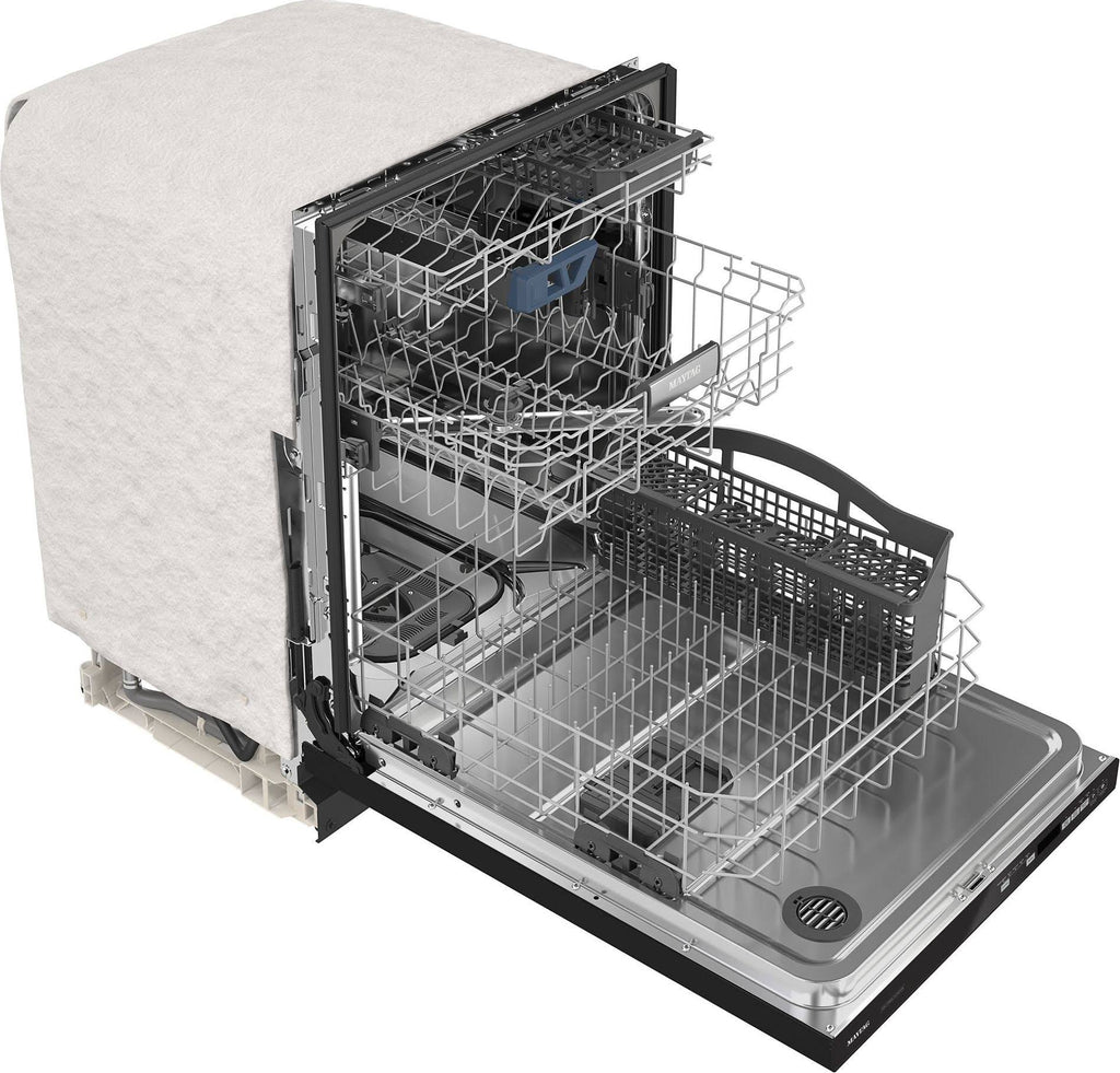 Black Top Control Dishwasher with Third Level Rack I615