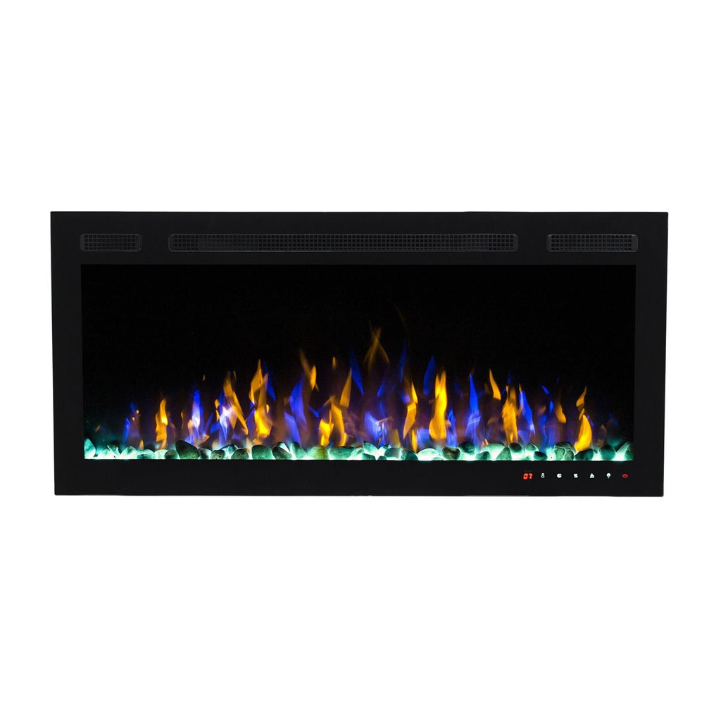 36 inch Wall Mount and Recessed Electric Fireplace P3720