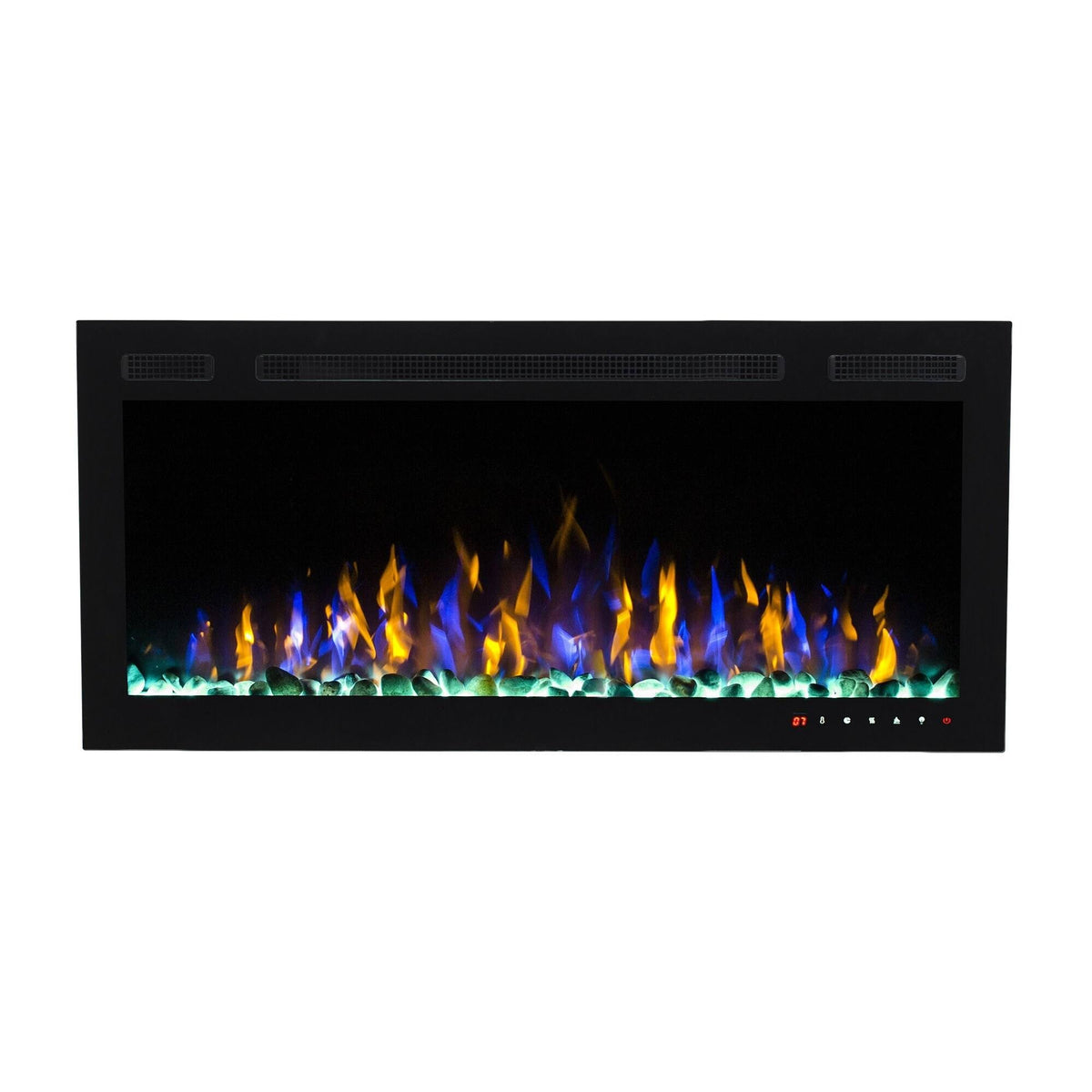 36 inch Wall Mount and Recessed Electric Fireplace P3720