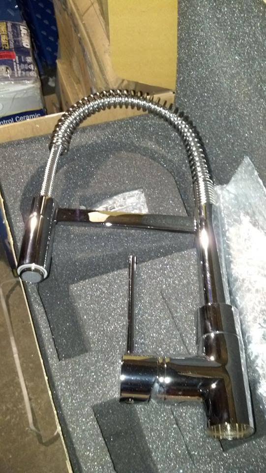 Chrome Single Handle Kitchen Faucet C45719