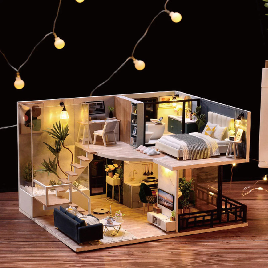 Building Toys with Furniture Accessories DIY Doll House C501