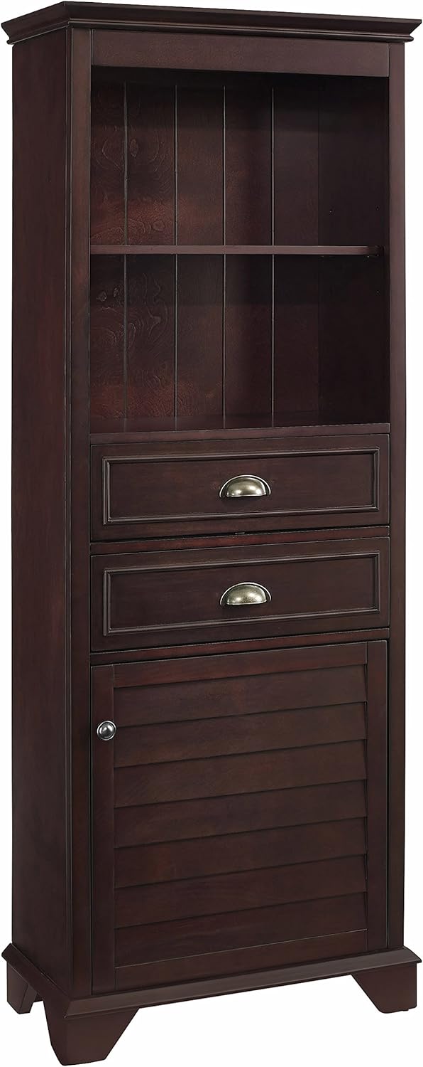 Espresso Tall Bathroom Cabinet U6765