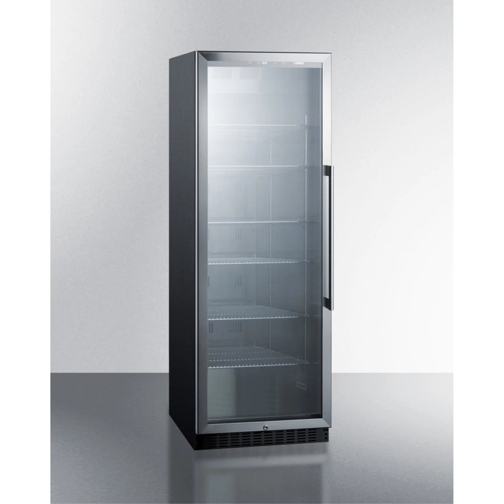 Black 24 in. Wide Beverage Center Refrigerator Y158