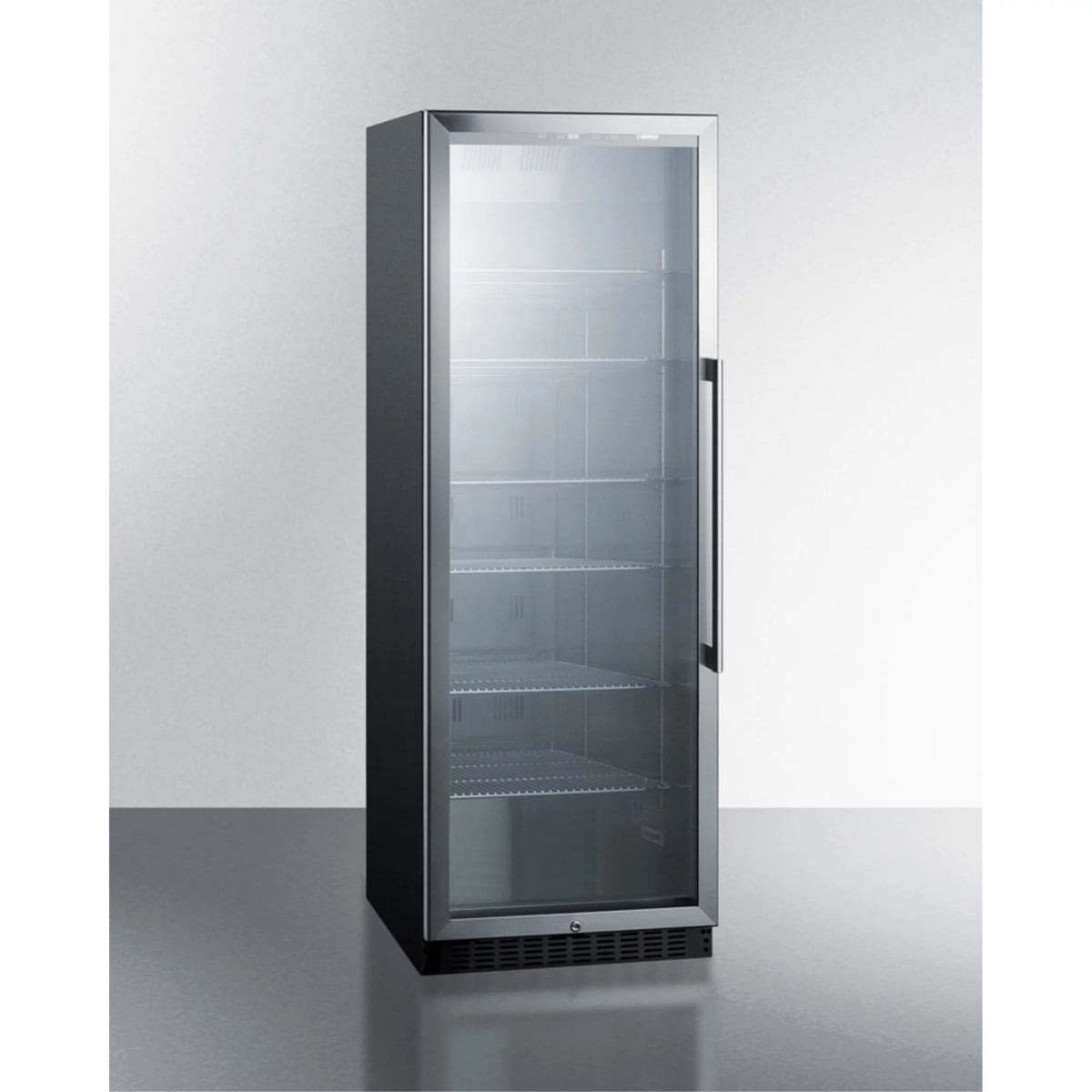 Black 24 in. Wide Beverage Center Refrigerator Y158