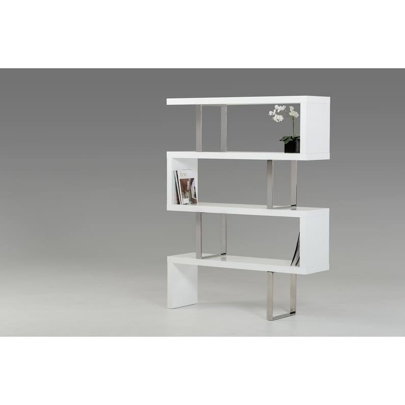 White High Gloss Bookcase I74569