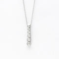 Platinum Diamond Drop Necklace J745831