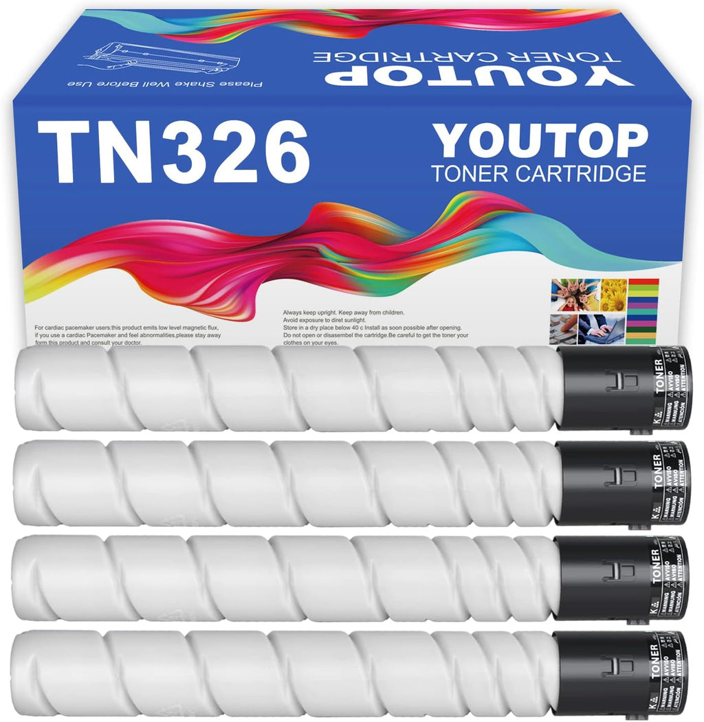 Black Toner Cartridge for Konica Minolta bizhub 308 308e 368 368e O308