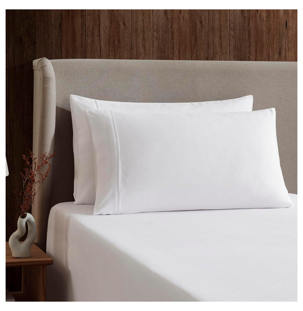 White Twin Sheets Set 3 Piece Deep Pocket P609