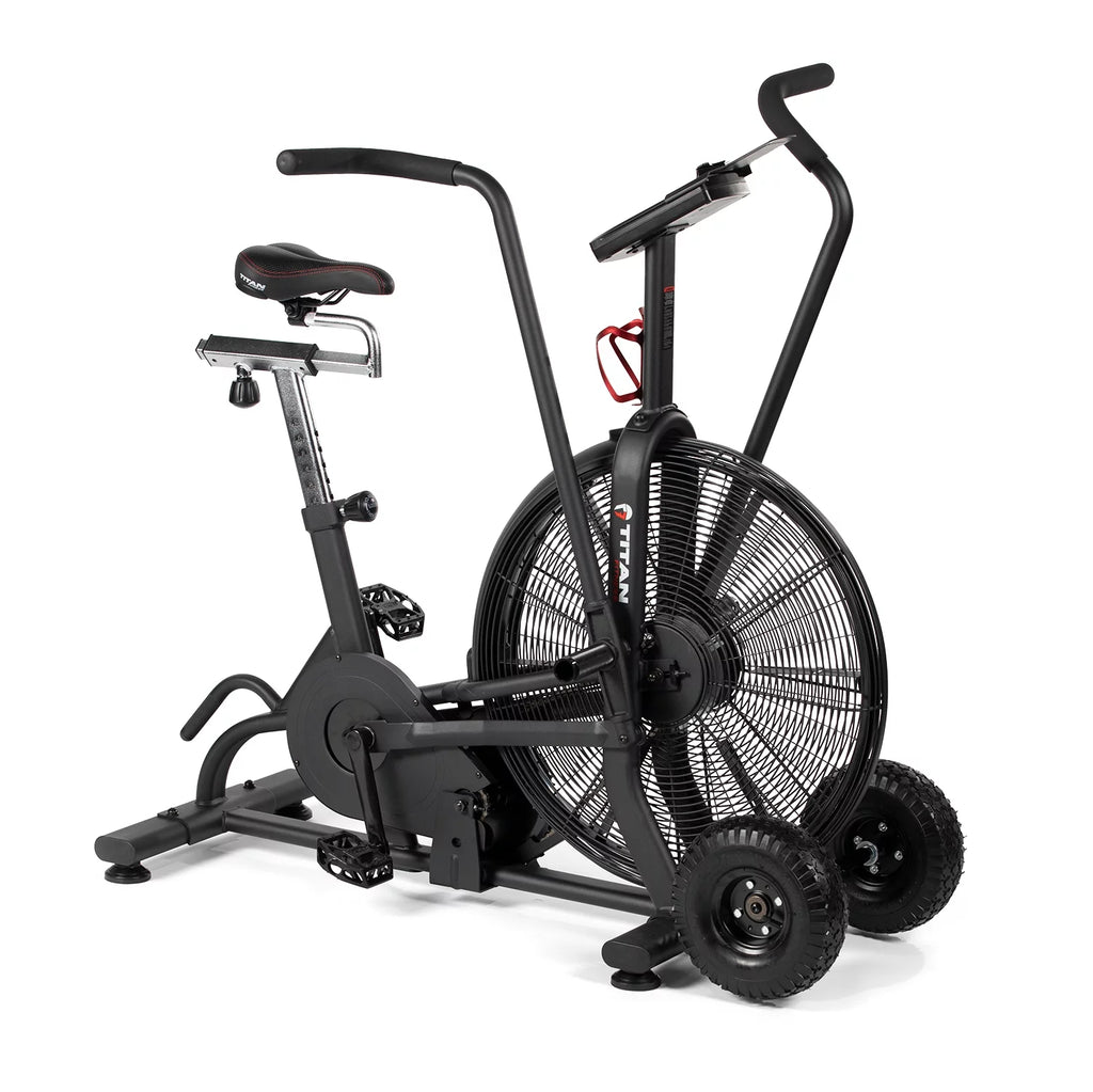 Black Exercise Bike with LCD Screen S8697