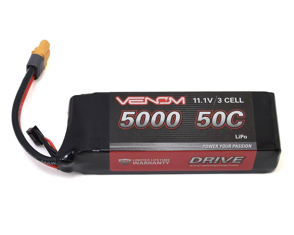 11.1V 5000mAh 50C 3S LiPo Battery with Uni Plug J70456