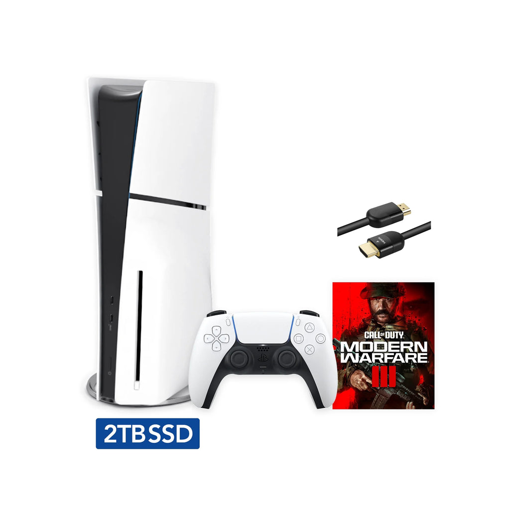 White 2TB Disc Edition Gaming Console T4333