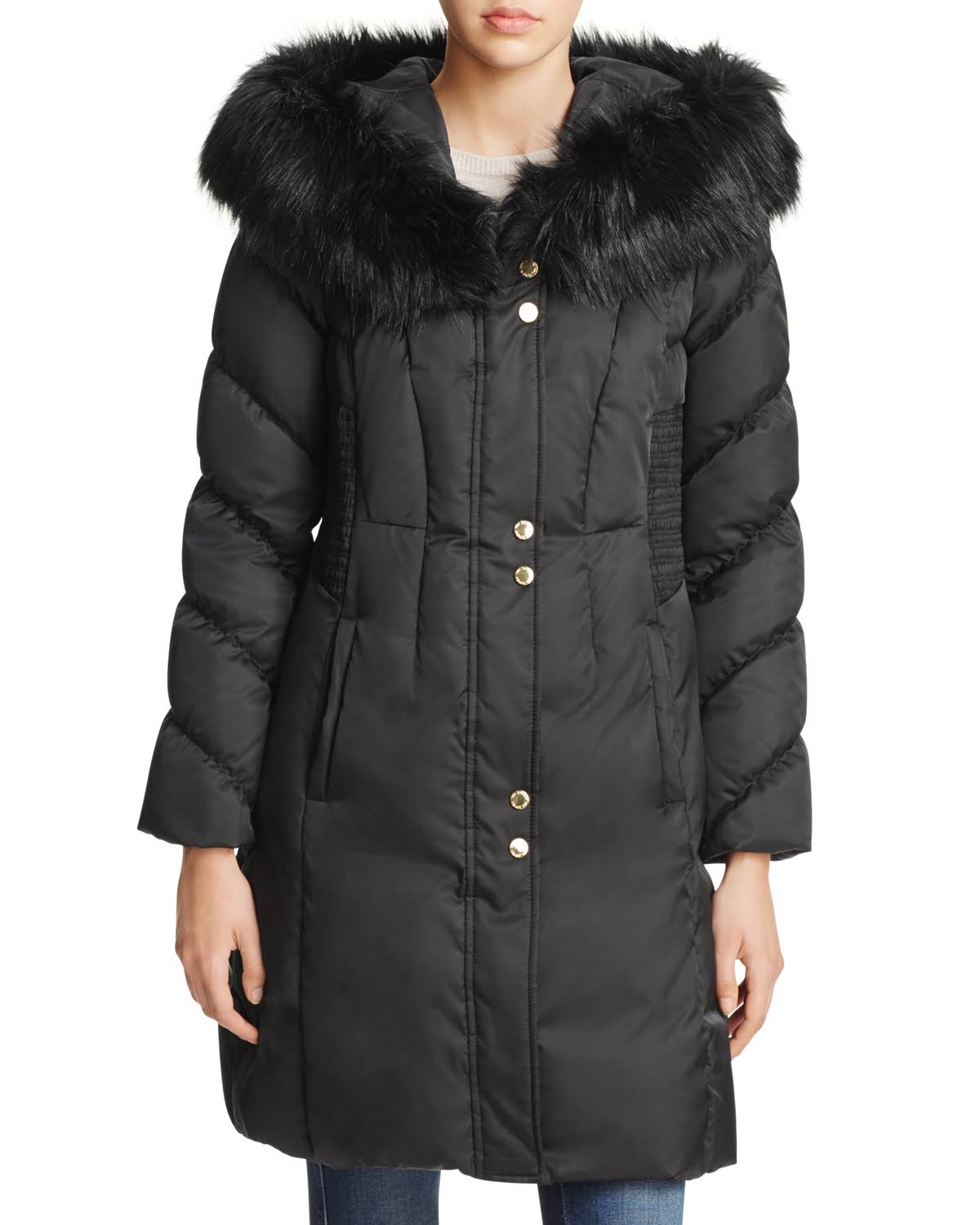 Smocked Coat E226843