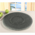 Gray Sandwich Glass Lazy Susan F6631