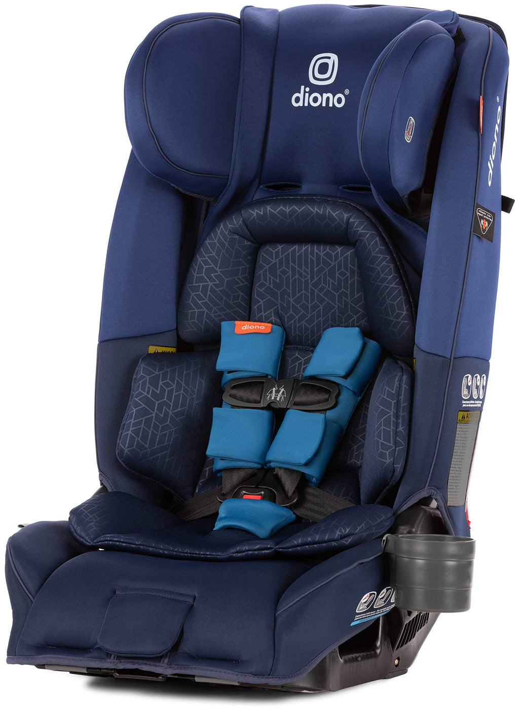 Blue All-in-One Convertible Car Seat Q366
