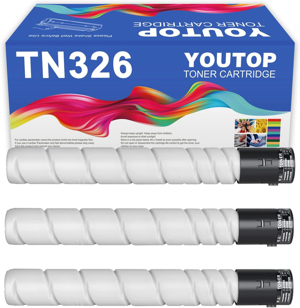 Black Toner Cartridge for Konica Minolta bizhub 308 308e 368 368e O308