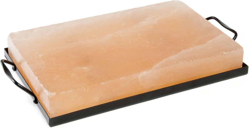 Himalayan Salt Plate with Holder, Pack of 2 A6408
