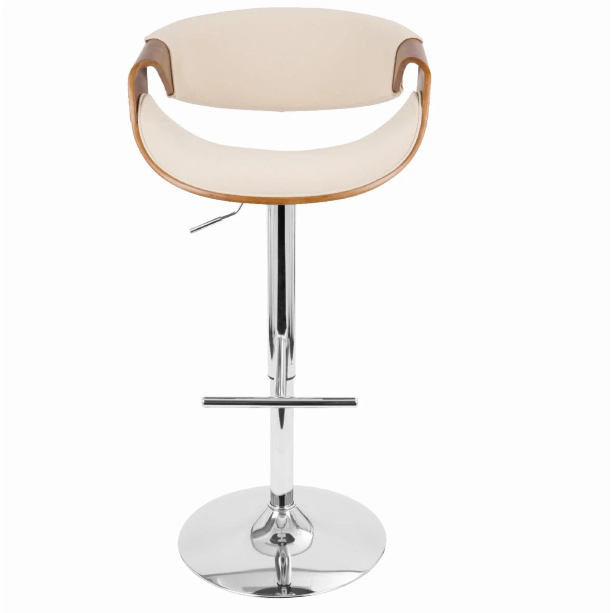 Adjustable Swivel Barstool Set Of 2 Y5324