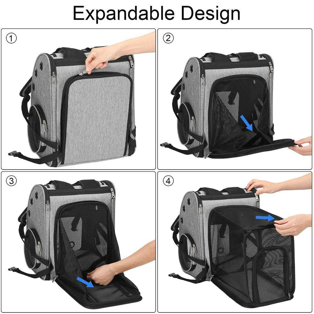 Expandable Pet Carrier Backpack F994