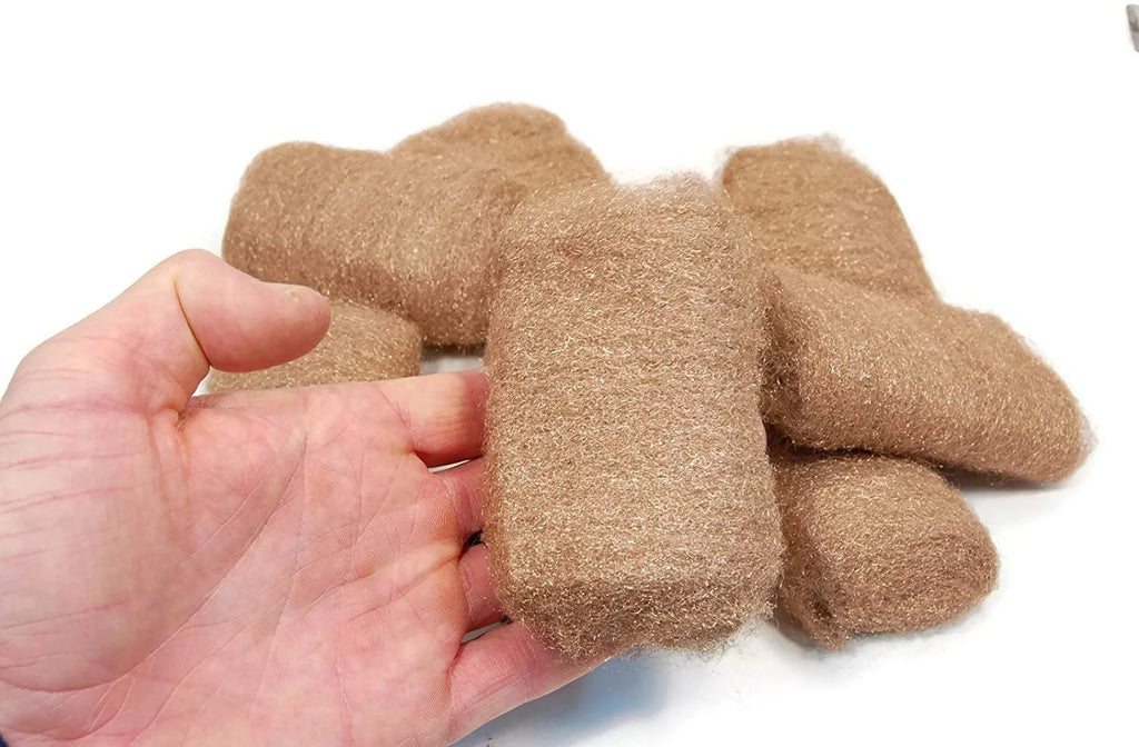 Bronze Wool Pads 8pc N151