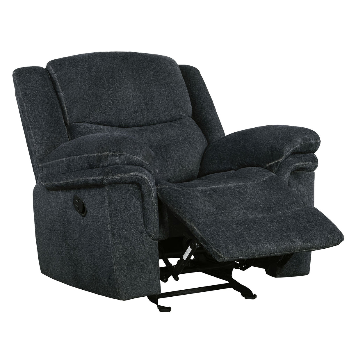 Dark Blue Manual Reclining Sofa I330400