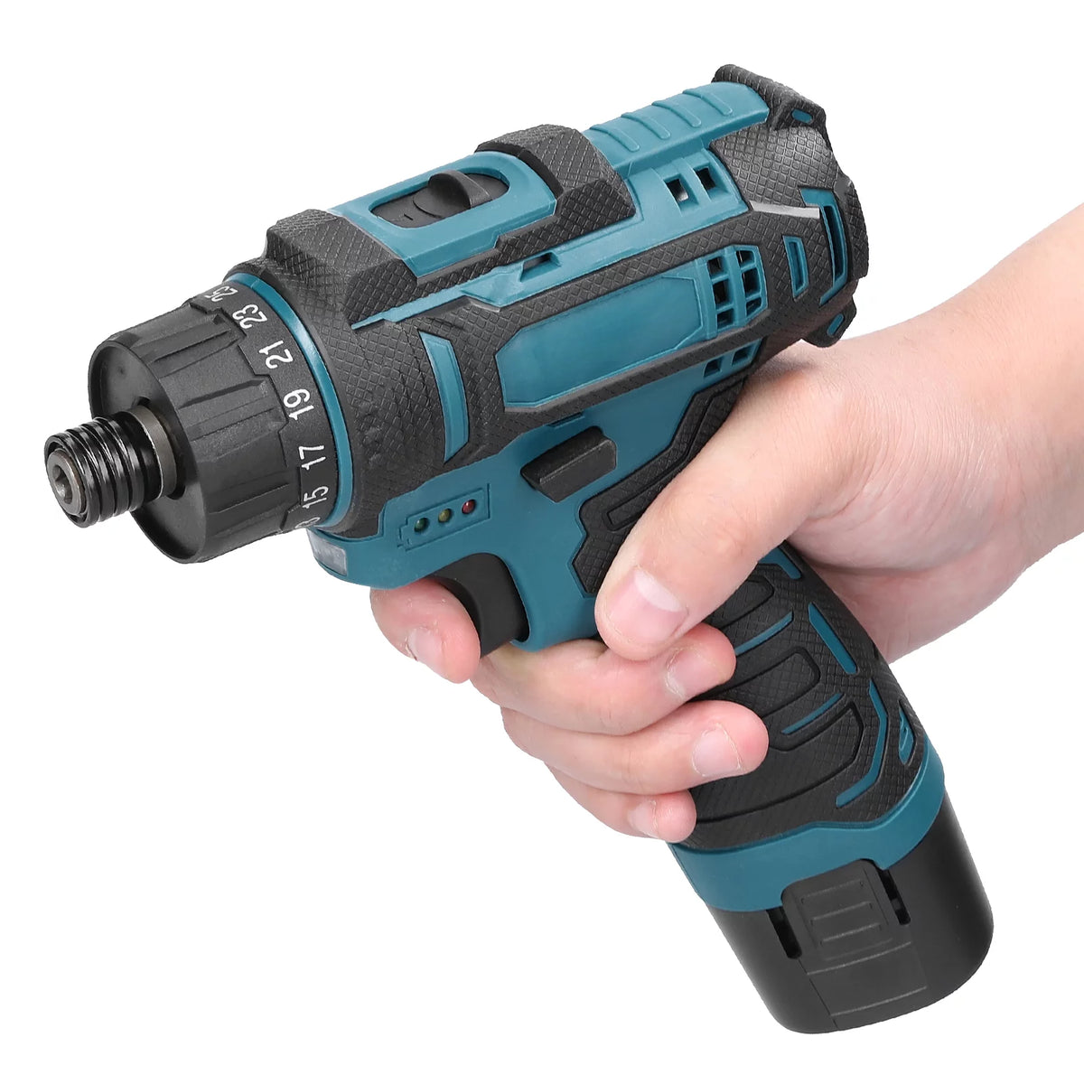 12 V Adjustable Torque 2 Speed Electric Screwdriver Kit L267352