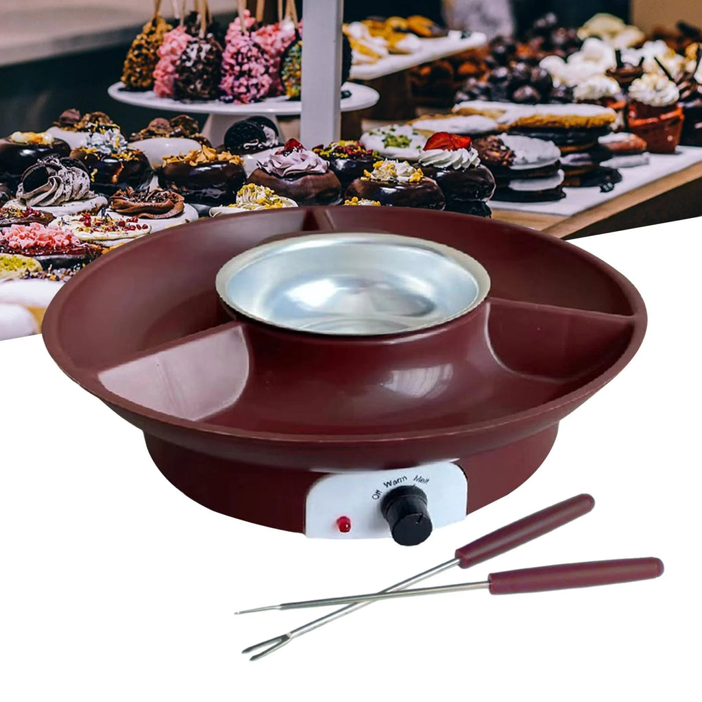 Electric Chocolate Fondue Fountain Set H5095