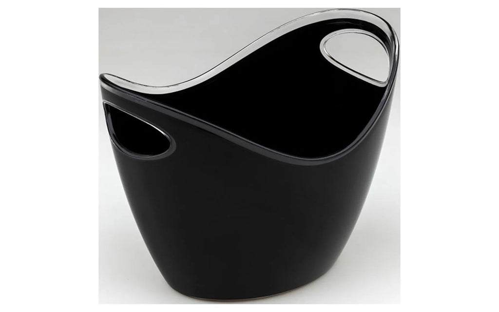 Black Plastic Ice Bucket 4 Liter M942853