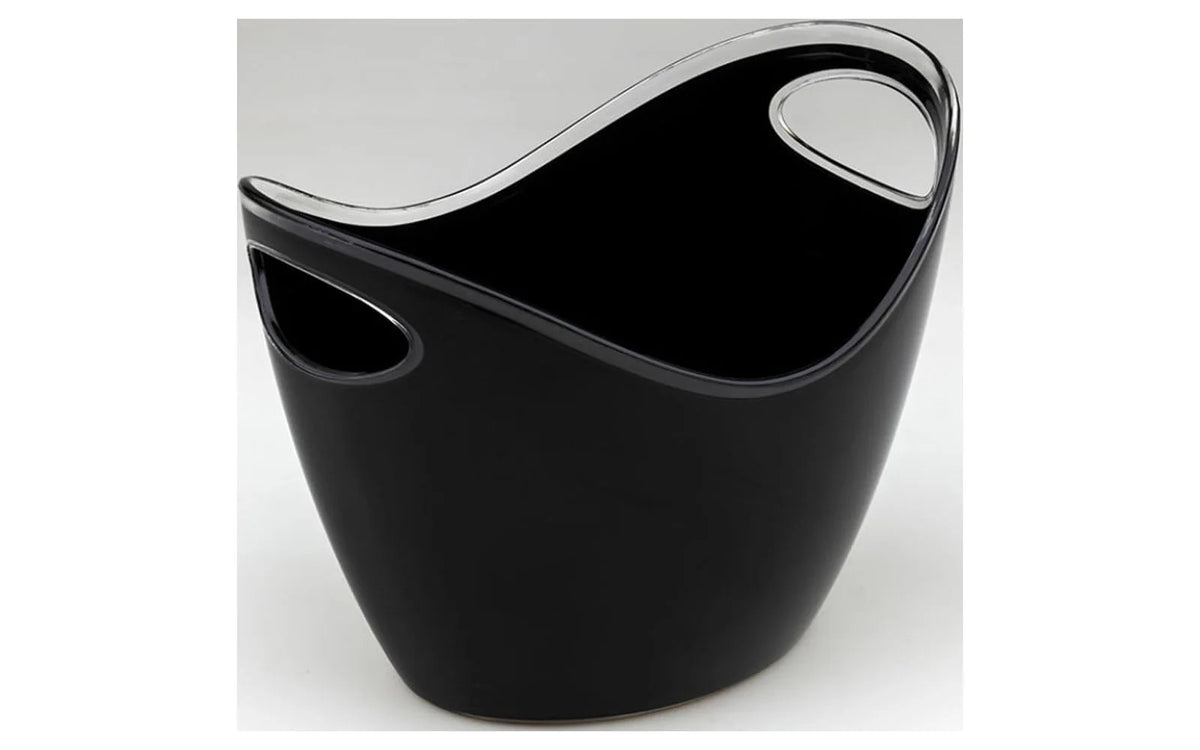 Black Plastic Ice Bucket 4 Liter M942853