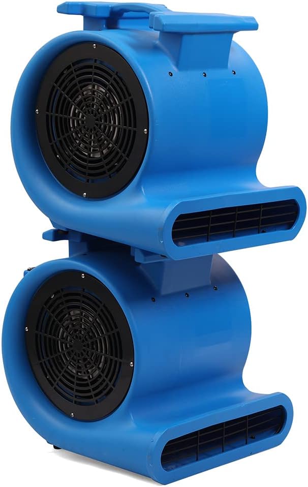 3-Speed Air Mover Floor Blower Carpet Dryer R37642