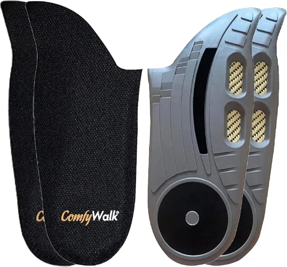 Insoles with 6 Patented Design for Comfort and Minimize Pain (Womens 2PK) N232