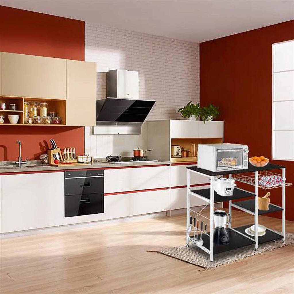 35.5" 3-Tier Kitchen Baker's Rack Dark Brown L3619
