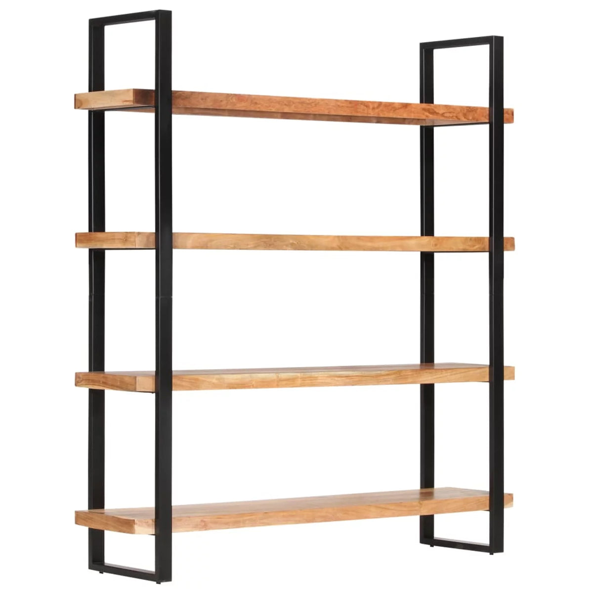 4-Tier Solid Acacia Wood Bookcase C196