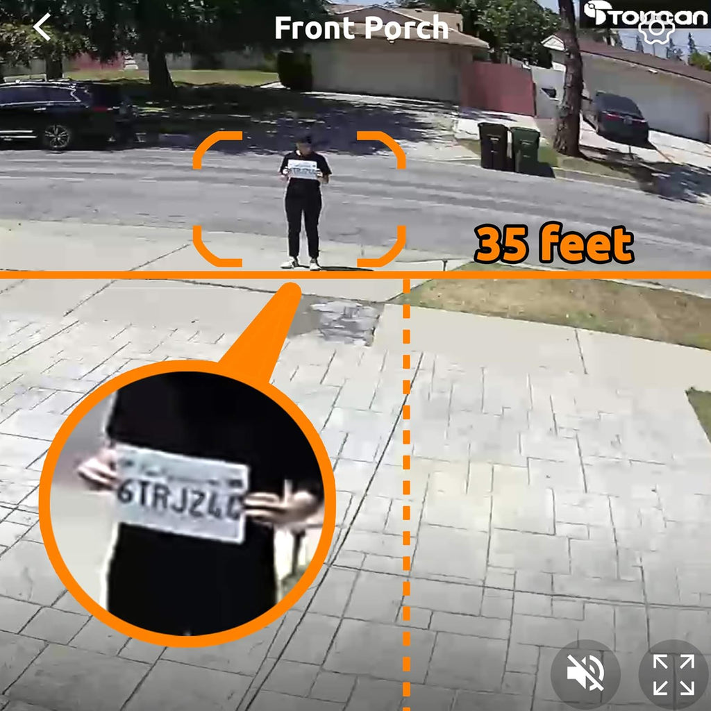Wireless Battery Powered Security Camera, 1080P, Night Vision S807