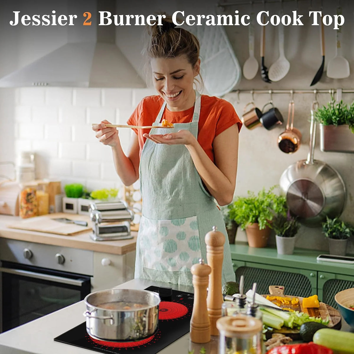 2 Burner Electric Cooktop H115061
