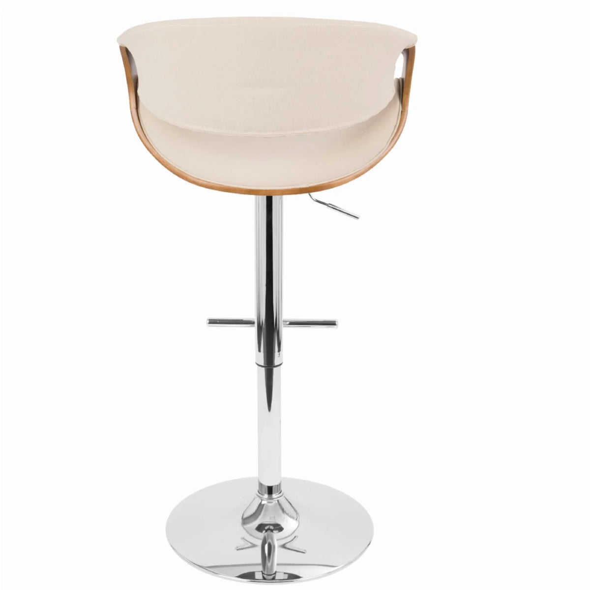 Adjustable Swivel Barstool Set Of 2 Y5324
