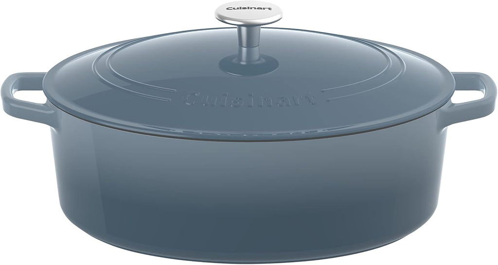 Enameled Cast Iron 7-Quart Covered Casserole P396