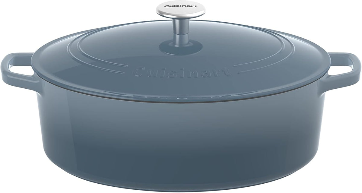 Enameled Cast Iron 7-Quart Covered Casserole P396