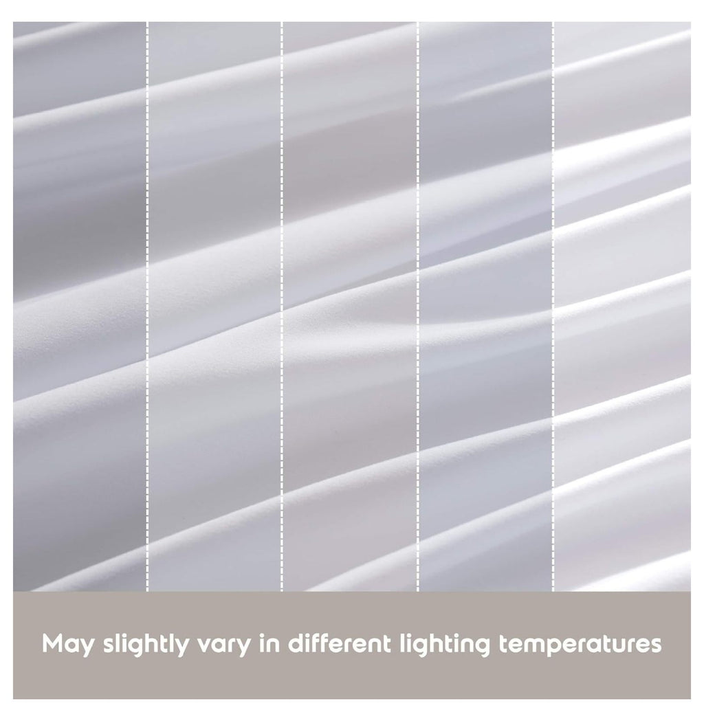 White Twin Sheets Set 3 Piece Deep Pocket P609