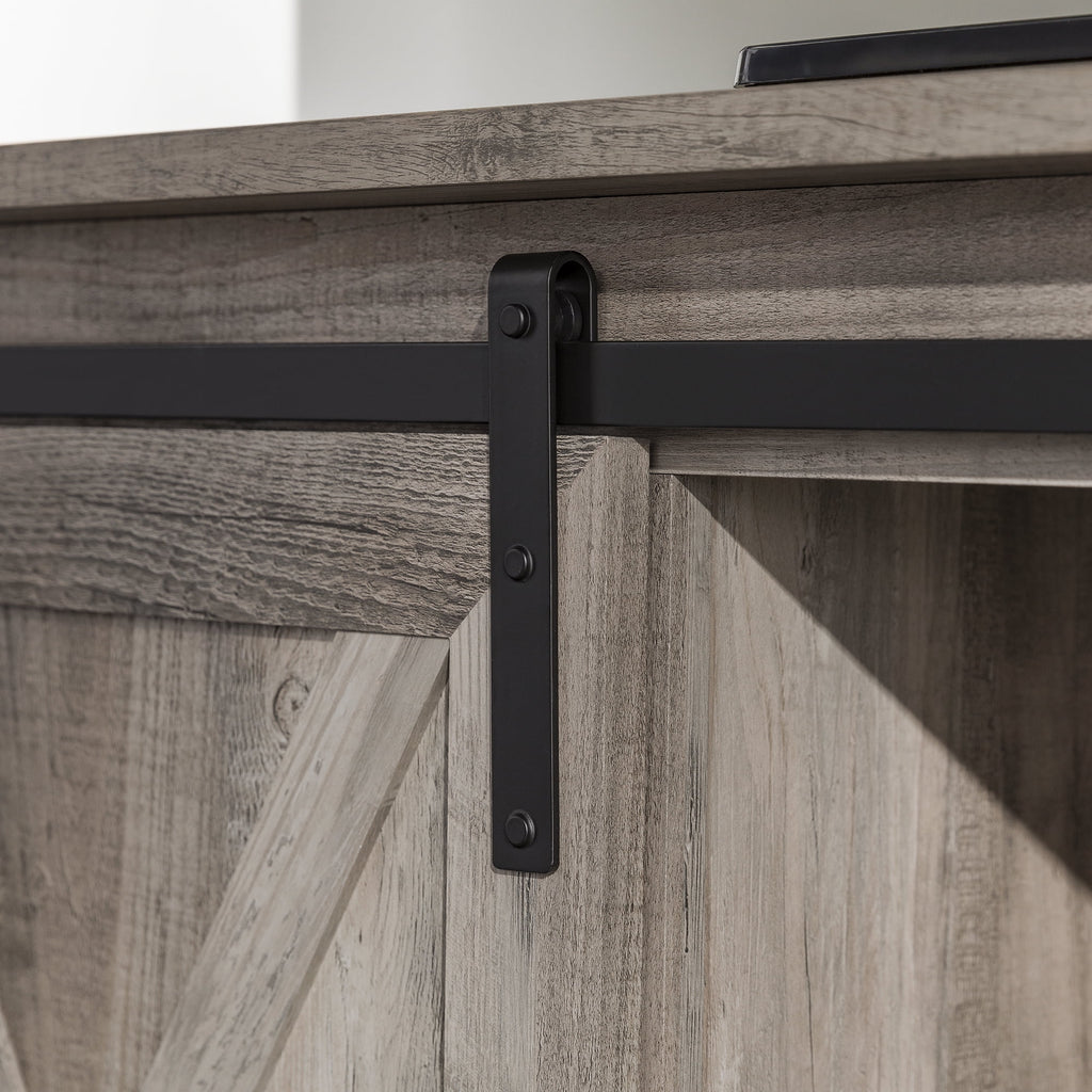 White Oak Corner TV Stand G825