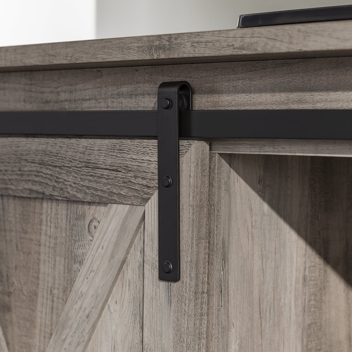 White Oak Corner TV Stand G825