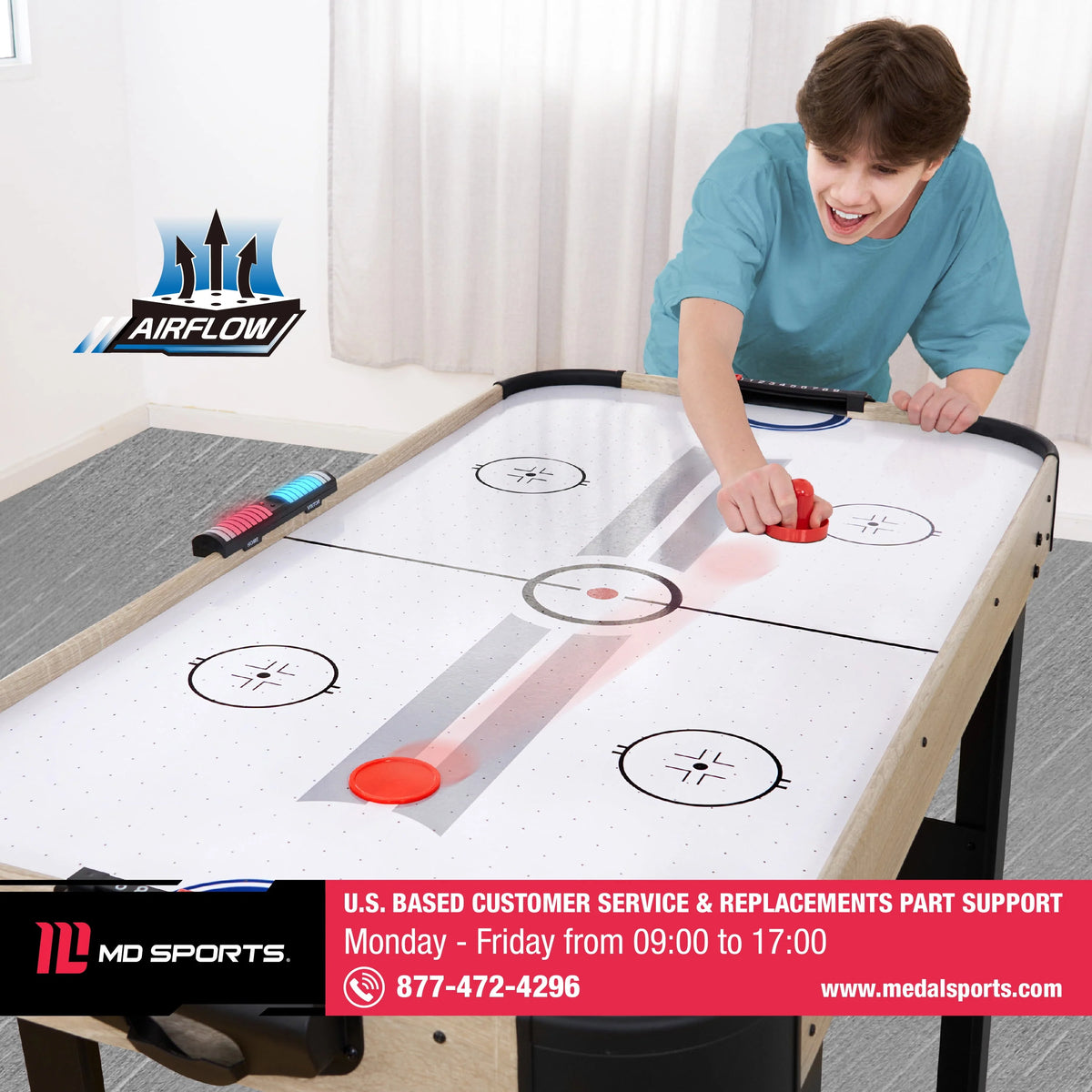 48 Air Powered Hockey Table Z6752