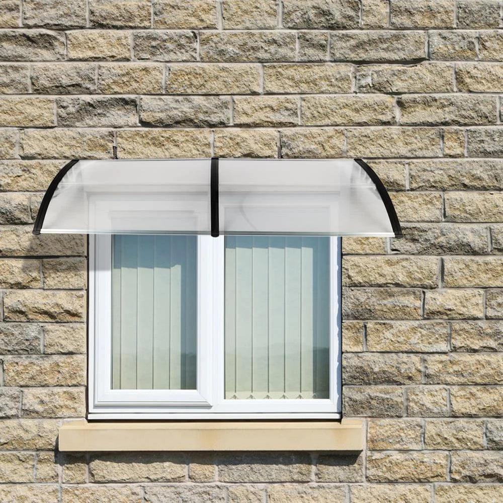 Black Door Window Awning Canopy Patio Cover B28902