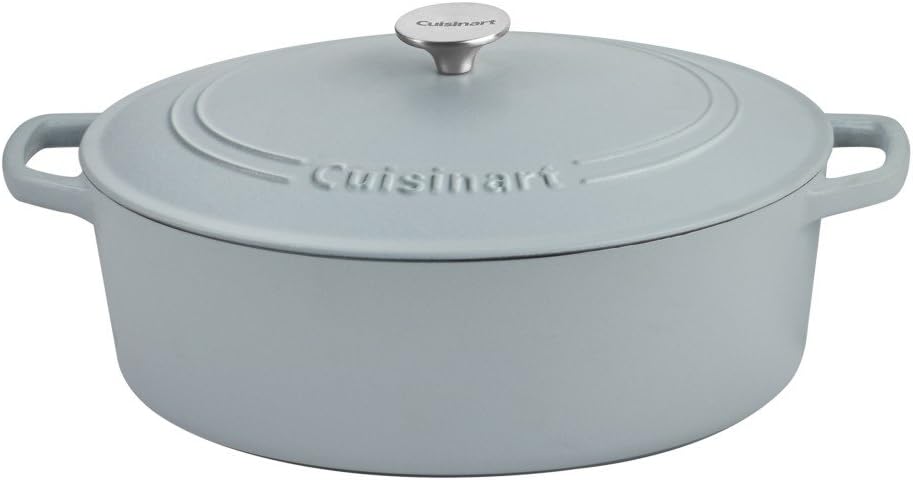 Enameled Cast Iron 7-Quart Covered Casserole P396