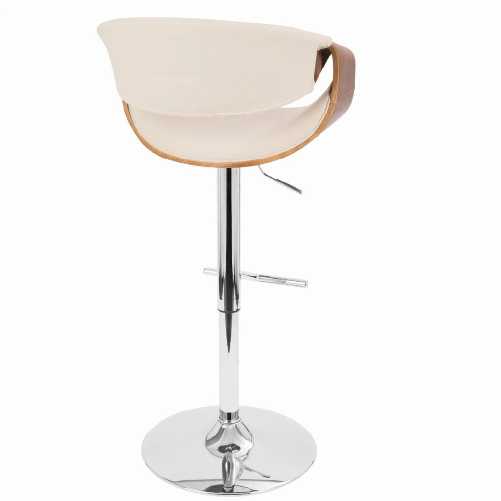 Adjustable Swivel Barstool Set Of 2 Y5324