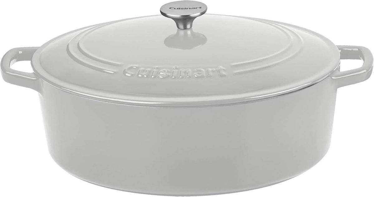Enameled Cast Iron 7-Quart Covered Casserole P396
