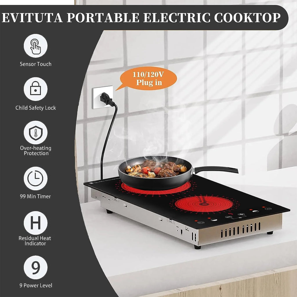 2 Burner Electric Cooktop H115061