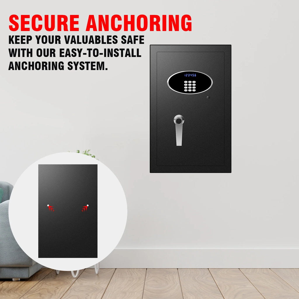 Fireproof Security Safe Box with Keys & Pass Code X251588