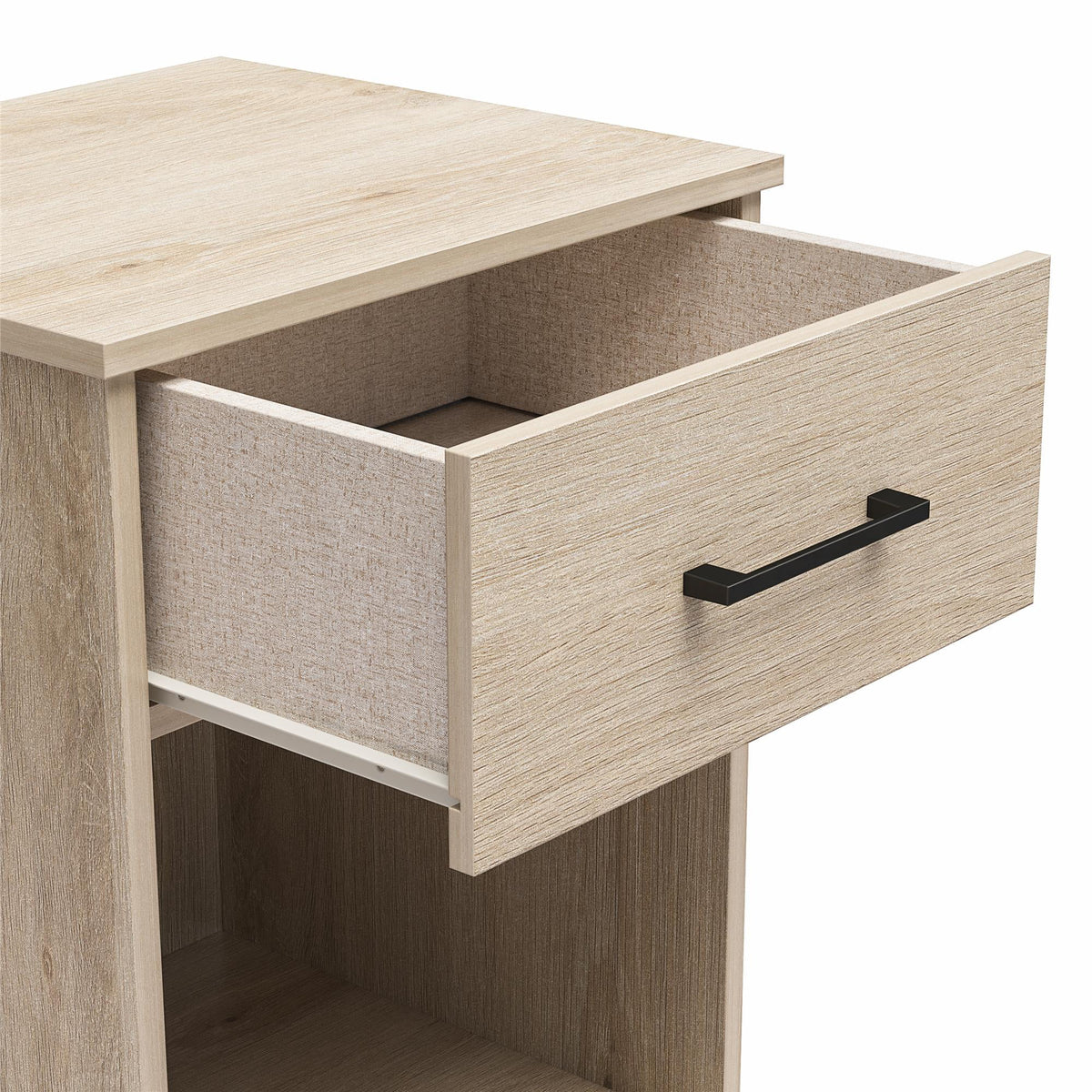 Light Oak Nightstand with Drawer V689968