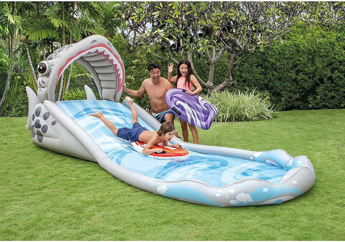 15 Foot Inflatable Shark Water Slide X65177